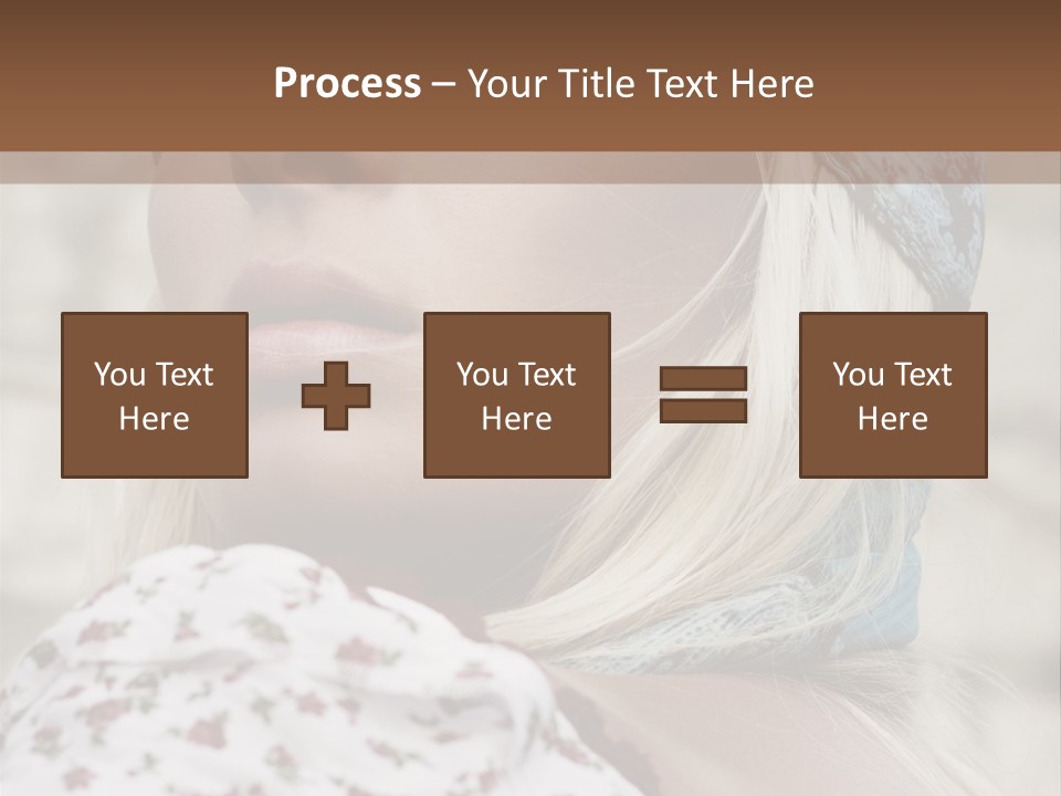 Fashionable Beauty Field PowerPoint Template