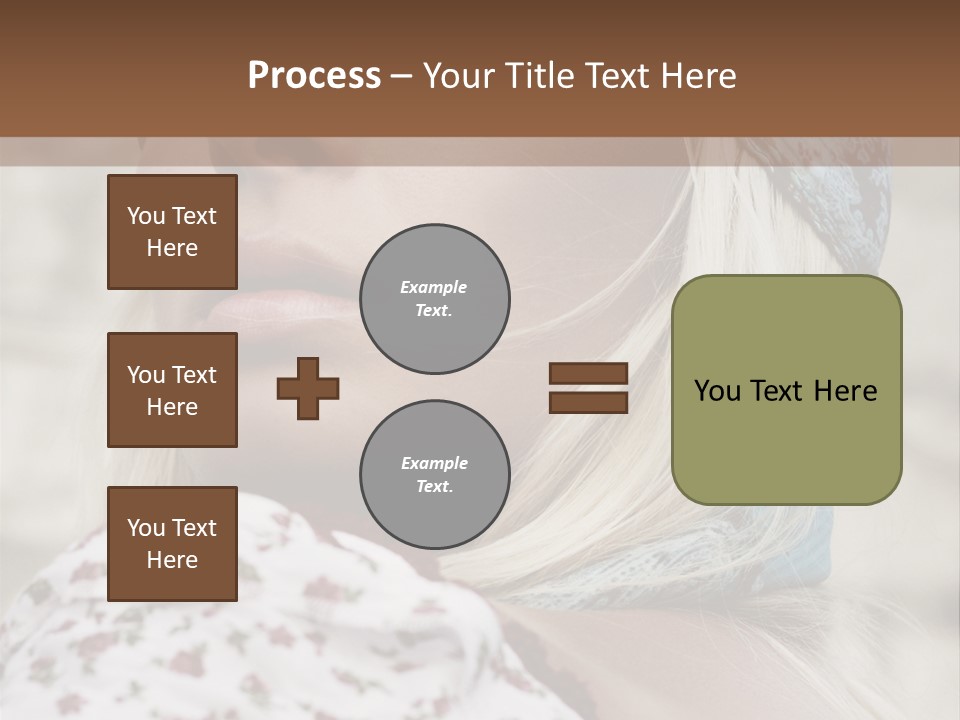Fashionable Beauty Field PowerPoint Template
