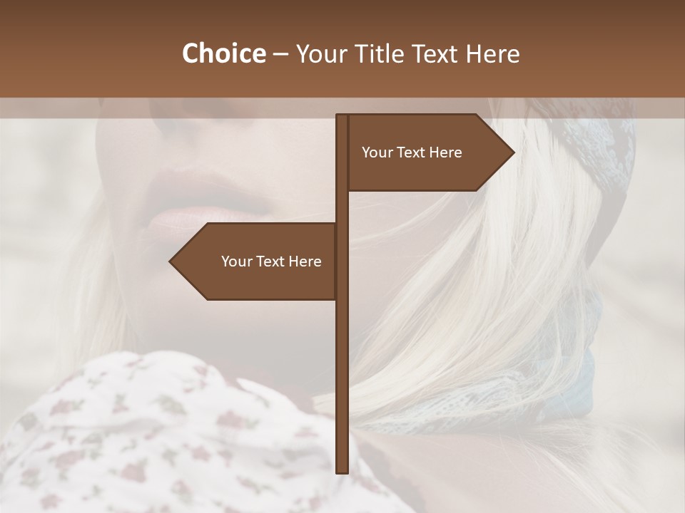 Fashionable Beauty Field PowerPoint Template