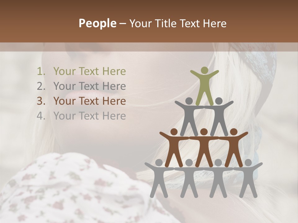 Fashionable Beauty Field PowerPoint Template