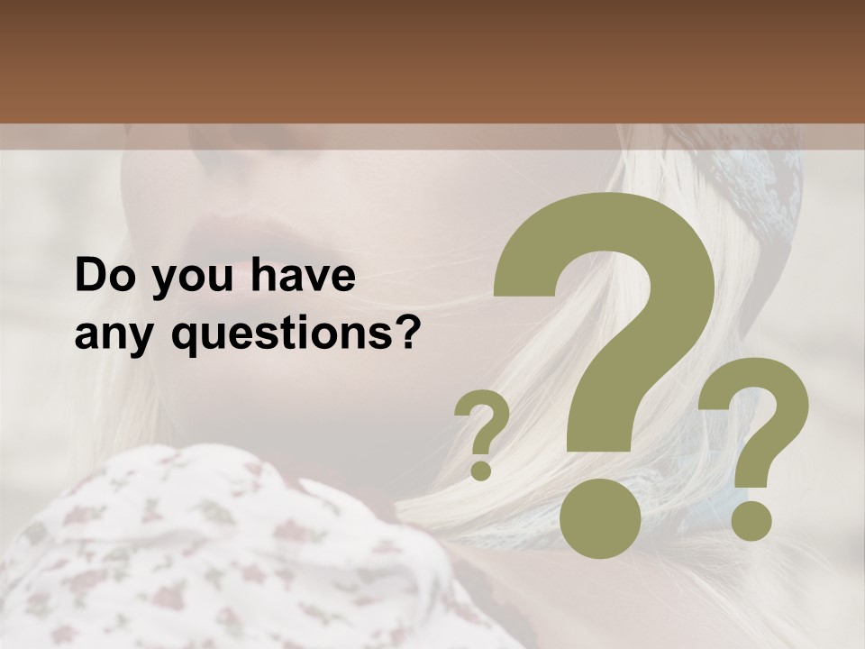 Fashionable Beauty Field PowerPoint Template