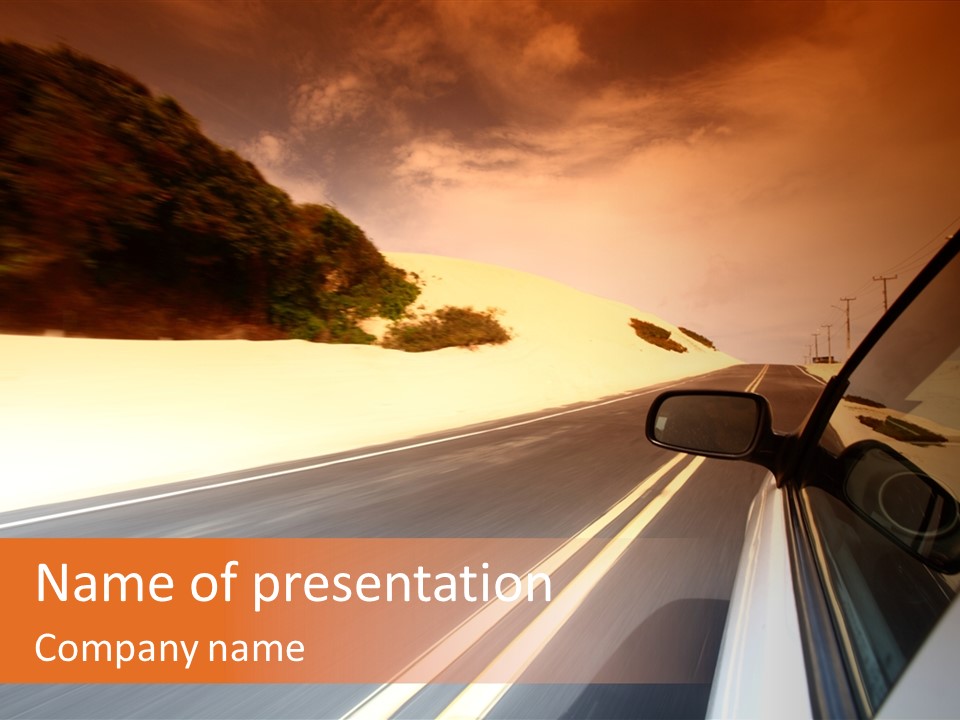 Background View Nature PowerPoint Template