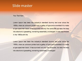 Background View Nature PowerPoint Template