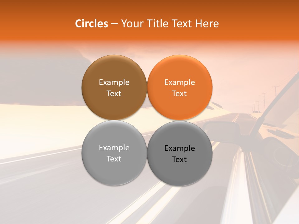 Background View Nature PowerPoint Template