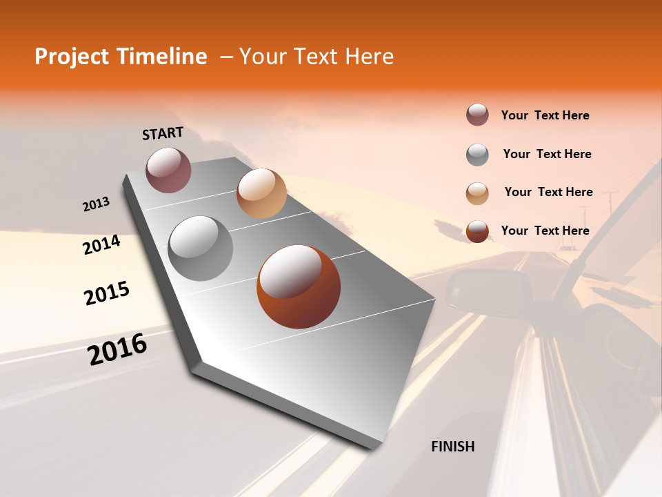 Background View Nature PowerPoint Template