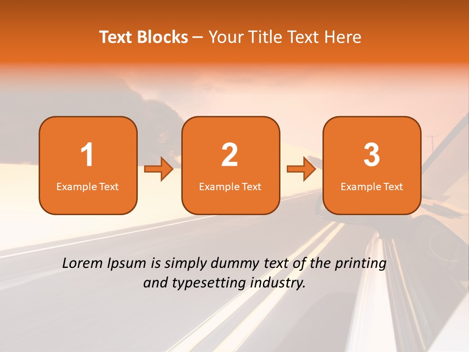 Background View Nature PowerPoint Template
