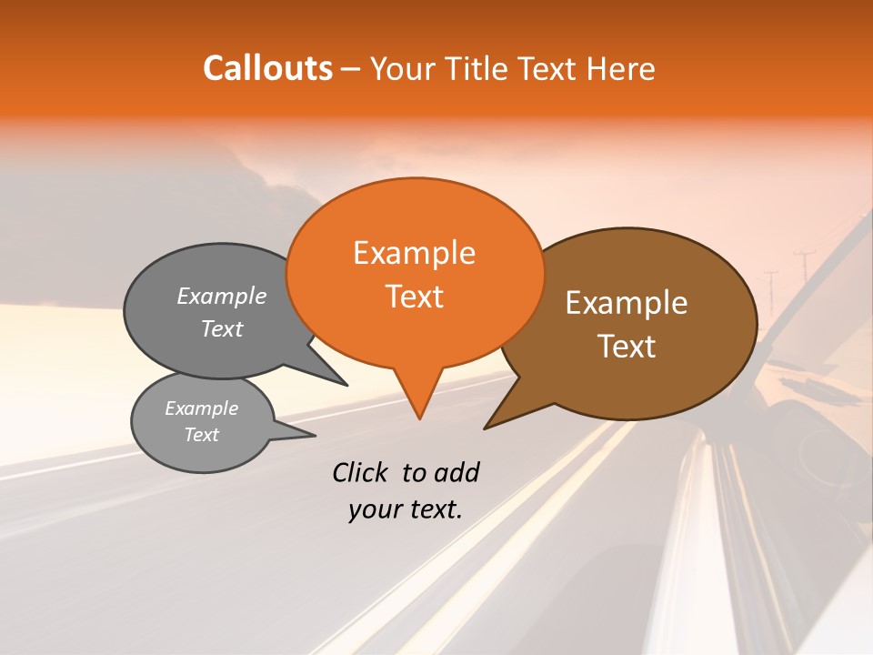 Background View Nature PowerPoint Template