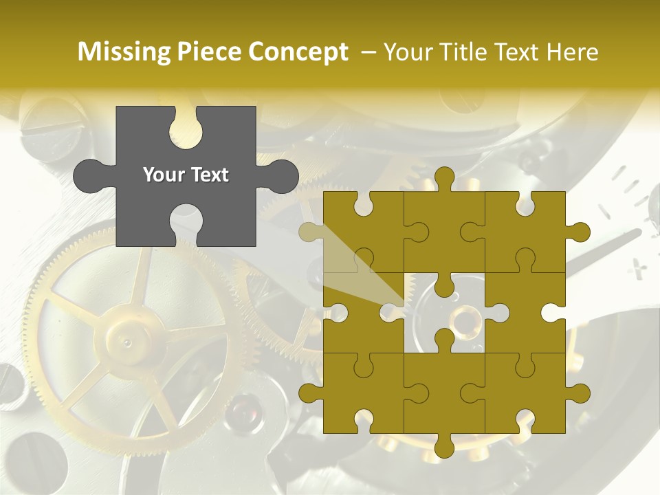 Watch Wheel Circle PowerPoint Template