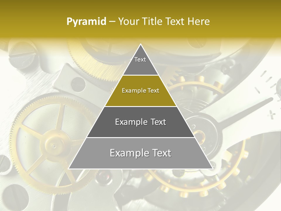 Watch Wheel Circle PowerPoint Template