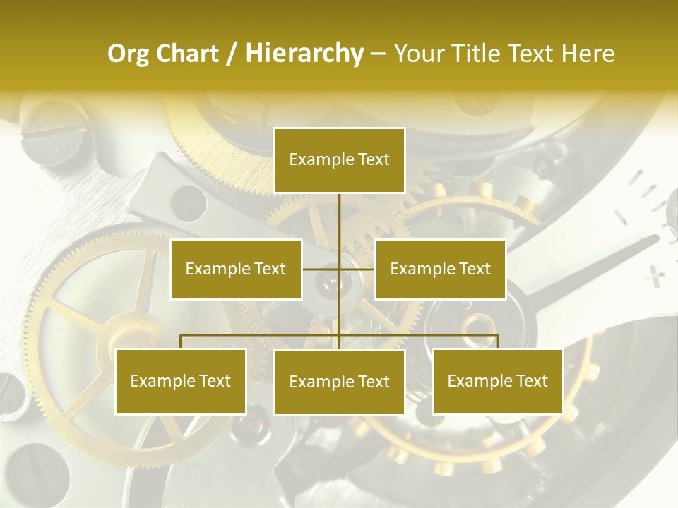 Watch Wheel Circle PowerPoint Template