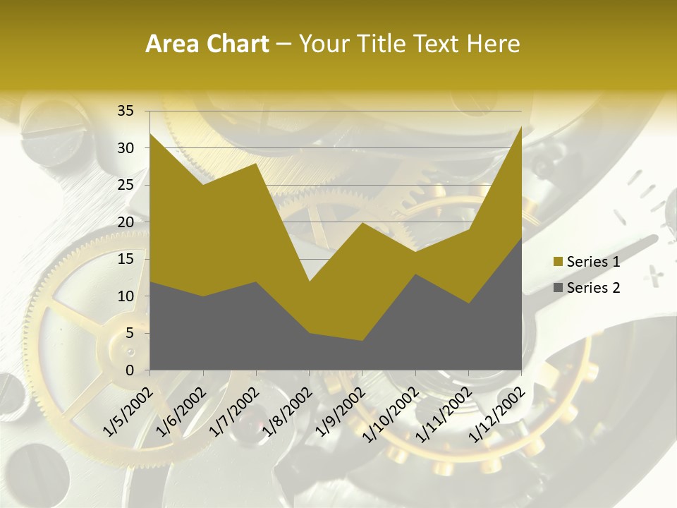 Watch Wheel Circle PowerPoint Template