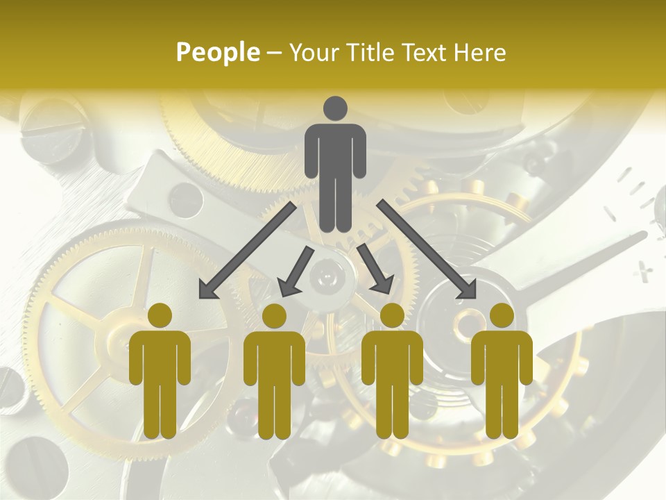 Watch Wheel Circle PowerPoint Template