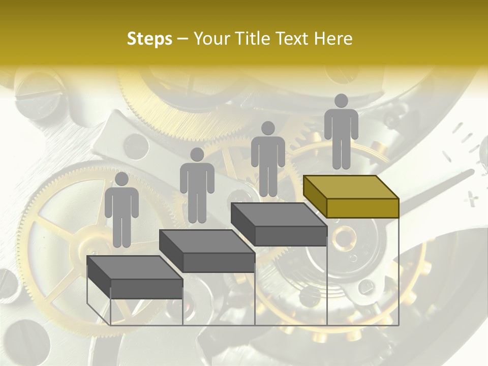 Watch Wheel Circle PowerPoint Template