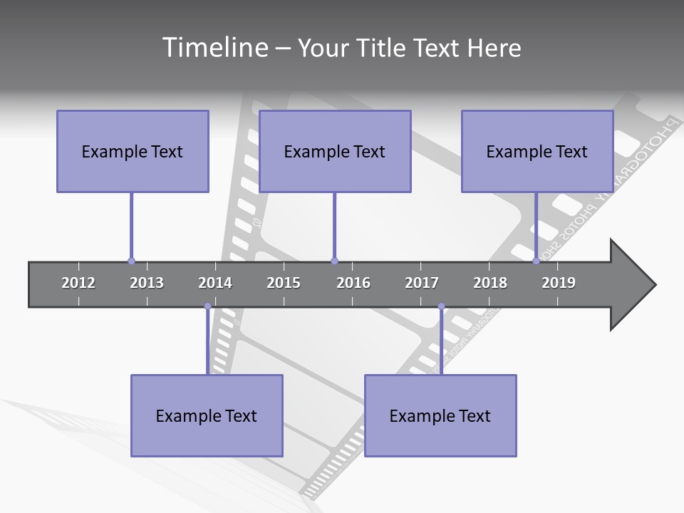 Illustration Exposure Picture PowerPoint Template
