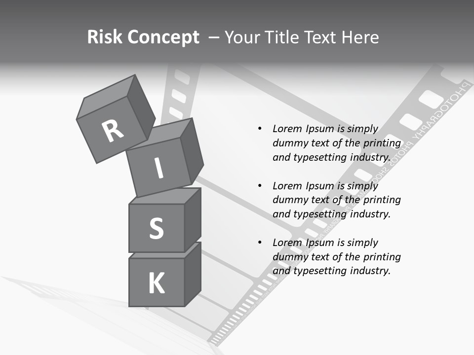 Illustration Exposure Picture PowerPoint Template