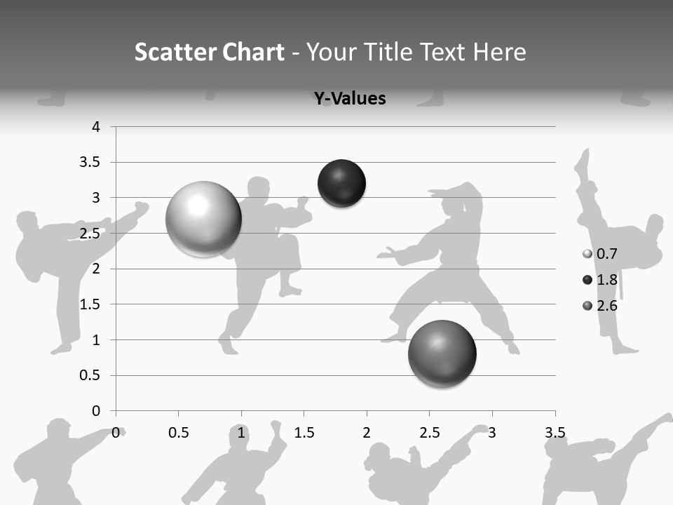 Vector Belt Karate PowerPoint Template