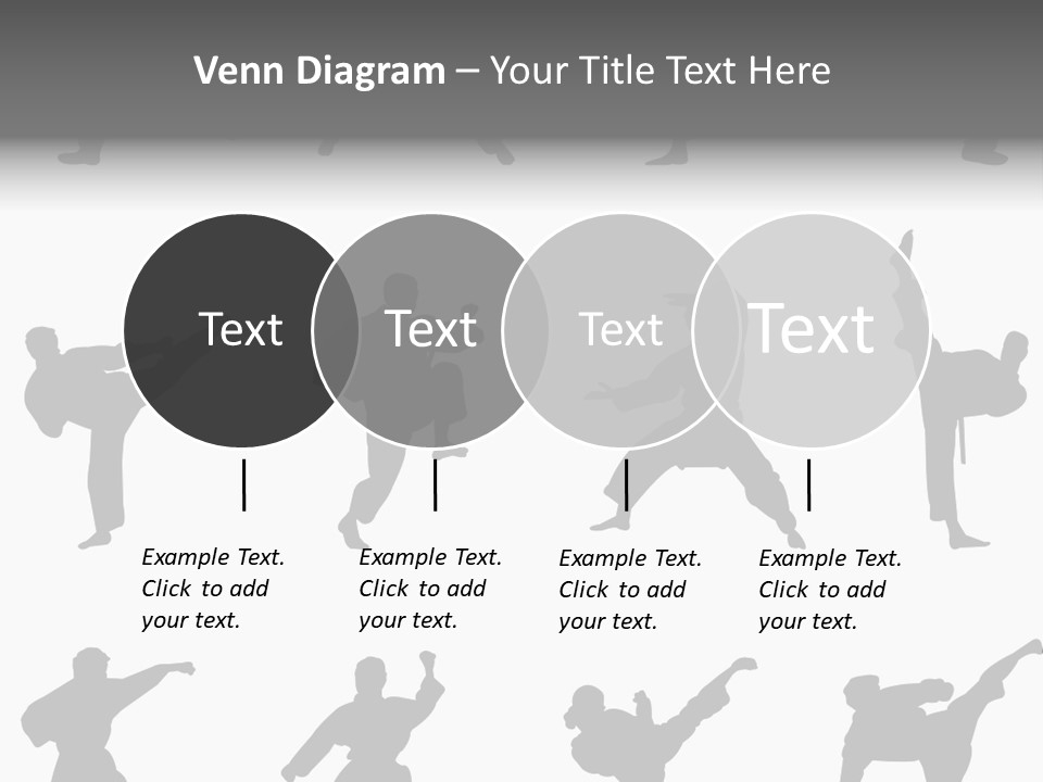 Vector Belt Karate PowerPoint Template