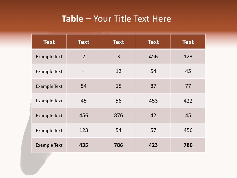 Leap Fitness Woman PowerPoint Template