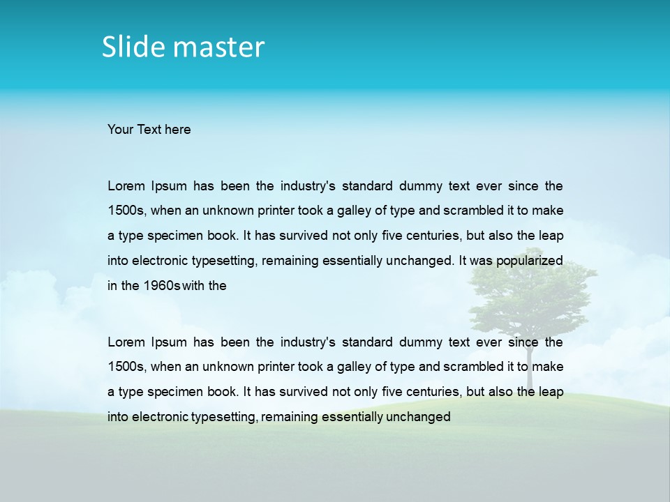 Drive Danger Current PowerPoint Template