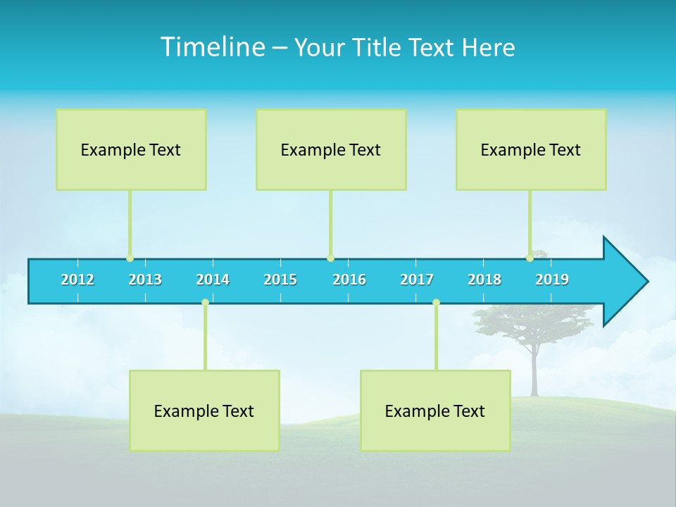 Drive Danger Current PowerPoint Template