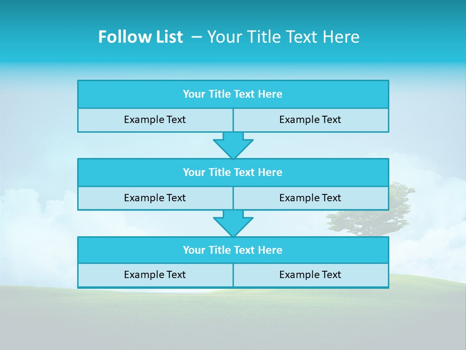 Drive Danger Current PowerPoint Template