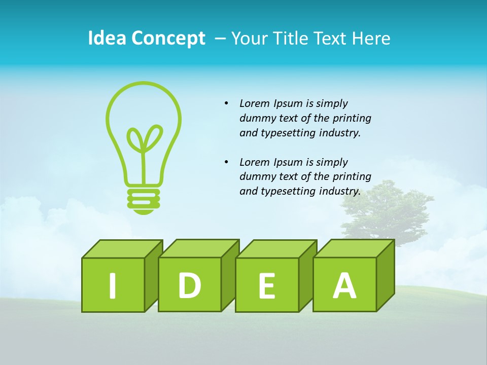 Drive Danger Current PowerPoint Template