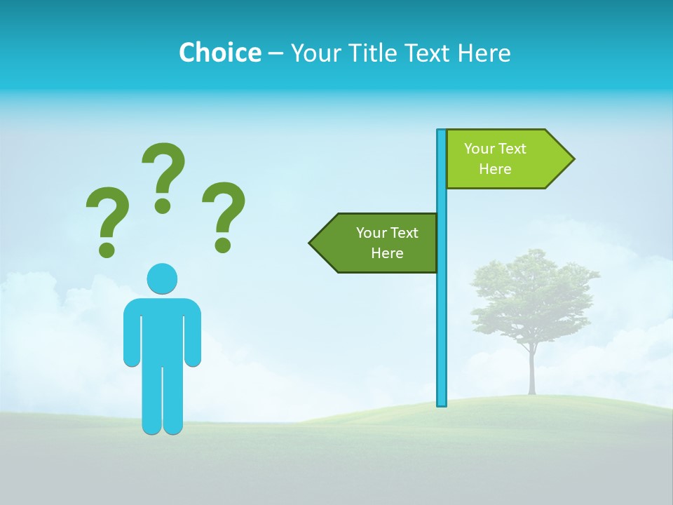 Drive Danger Current PowerPoint Template