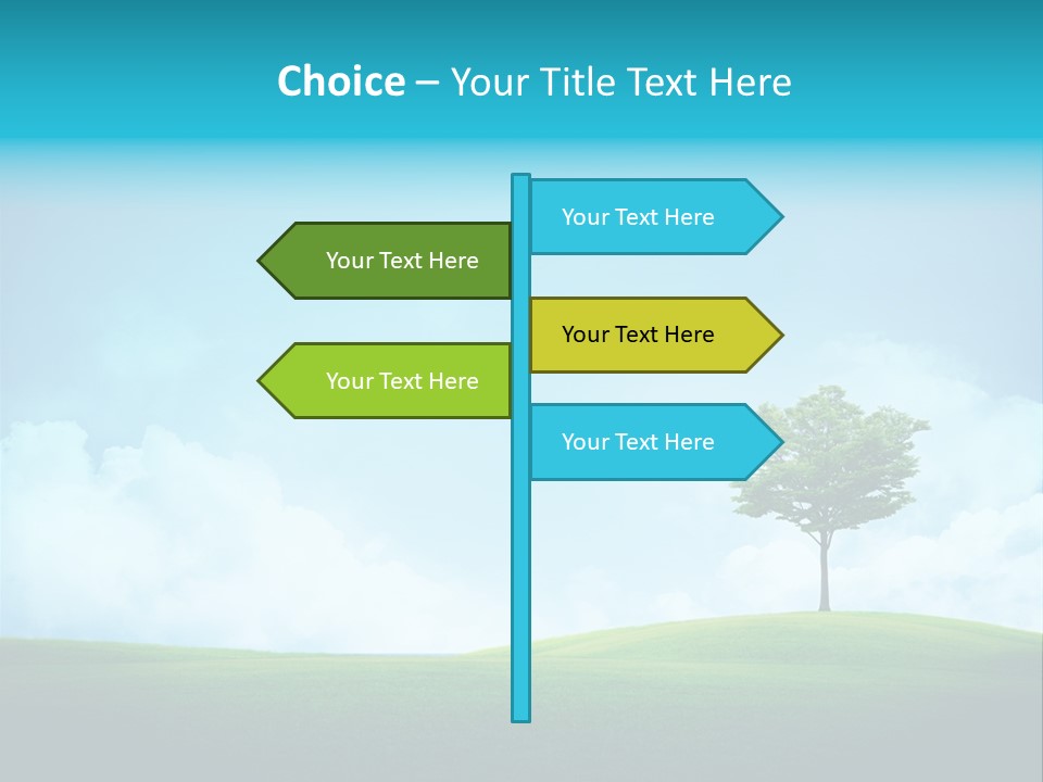 Drive Danger Current PowerPoint Template