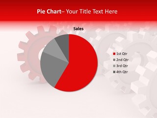 Pinion Connecting Engine PowerPoint Template