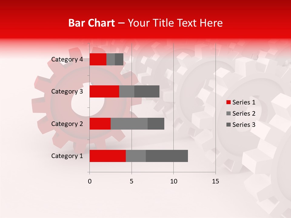Pinion Connecting Engine PowerPoint Template