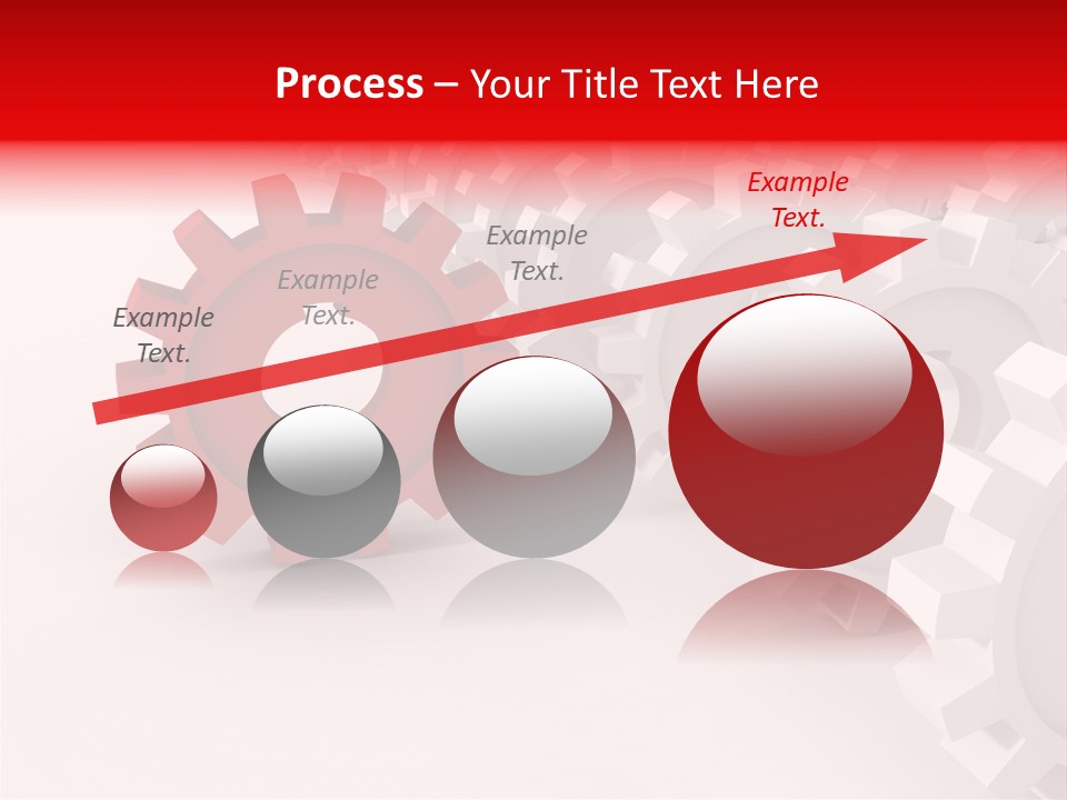Pinion Connecting Engine PowerPoint Template