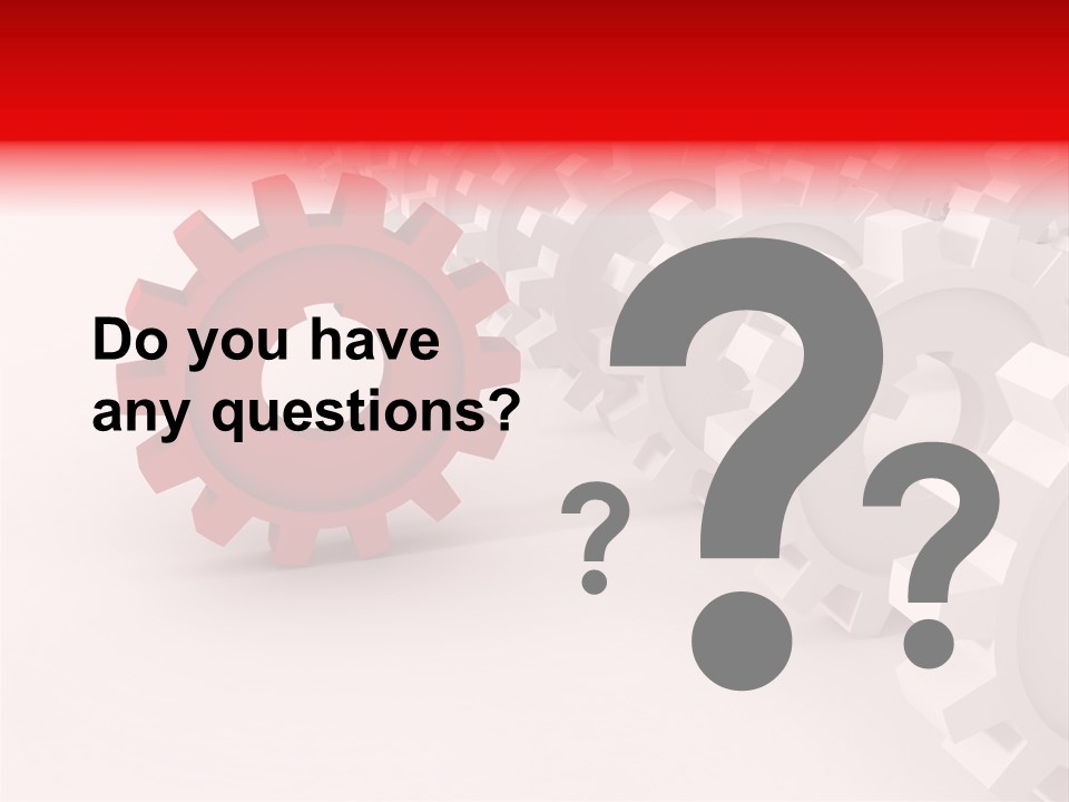 Pinion Connecting Engine PowerPoint Template