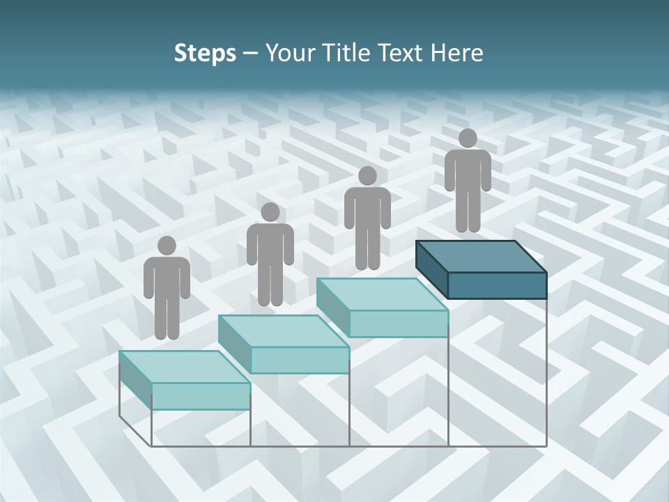 Labyrinth Huge Riddle PowerPoint Template