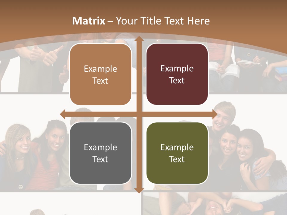 Tooth Sibling Background PowerPoint Template