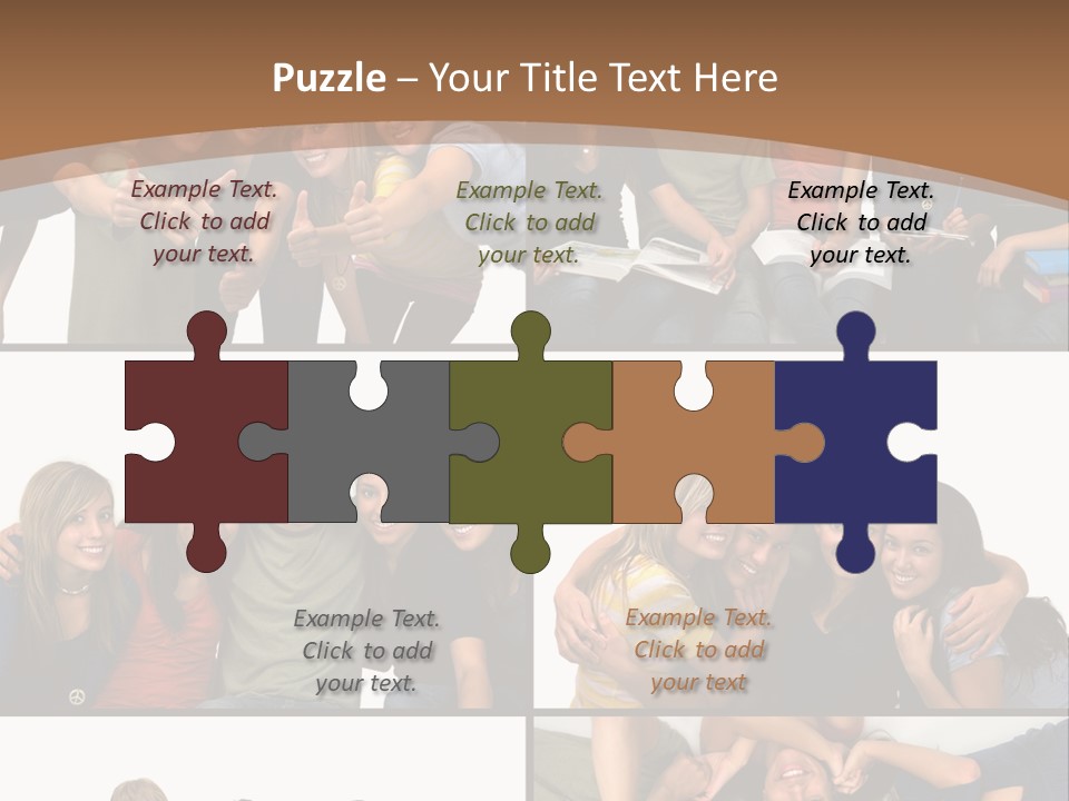 Tooth Sibling Background PowerPoint Template