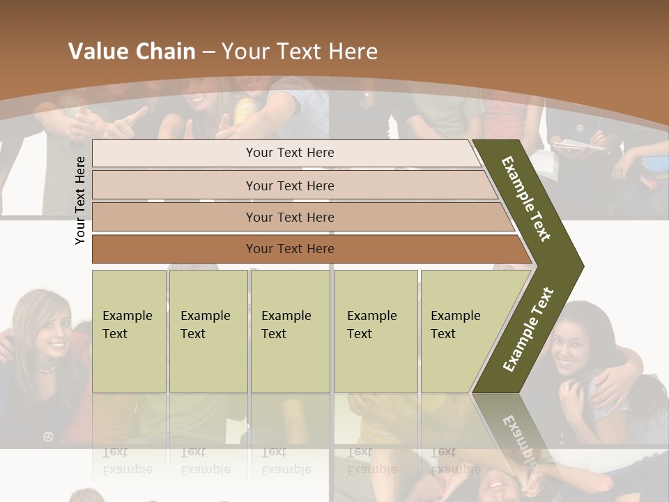 Tooth Sibling Background PowerPoint Template