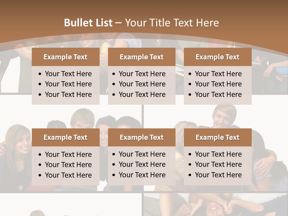 Tooth Sibling Background PowerPoint Template