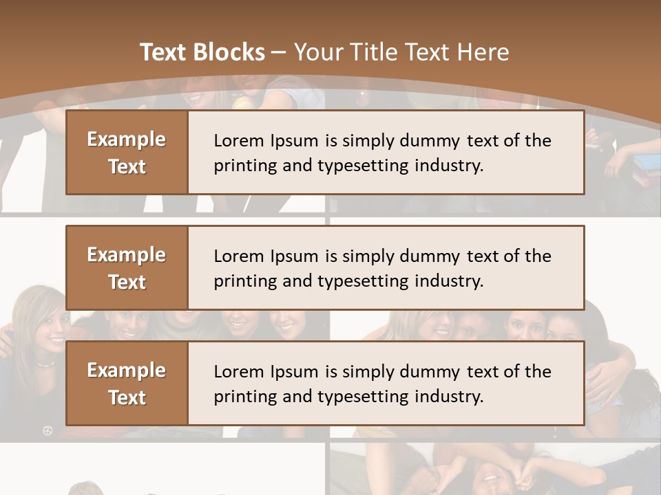 Tooth Sibling Background PowerPoint Template