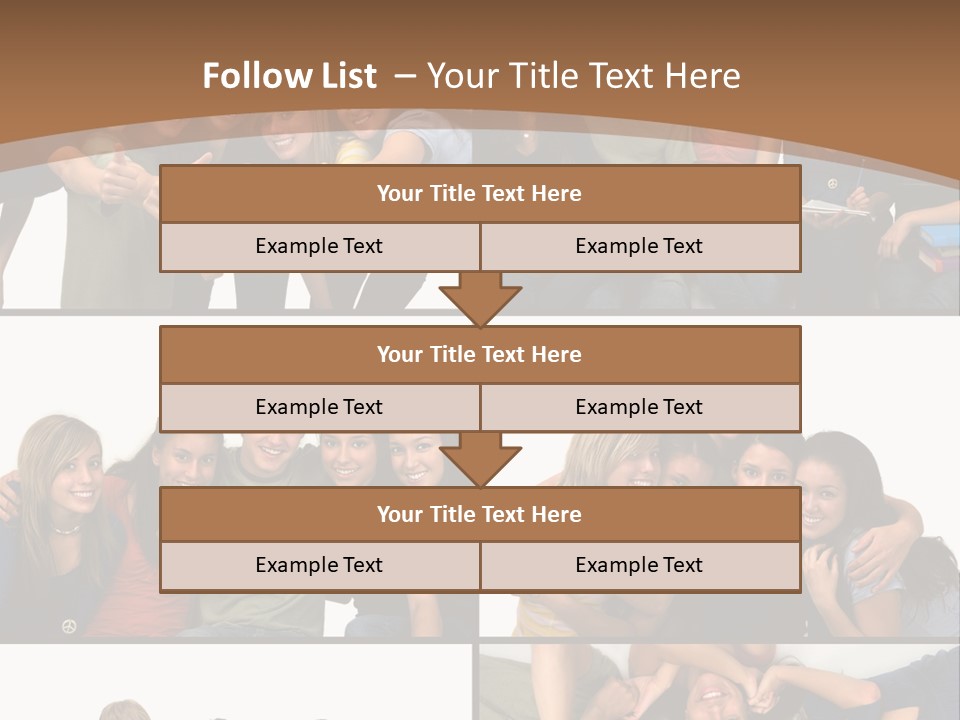 Tooth Sibling Background PowerPoint Template