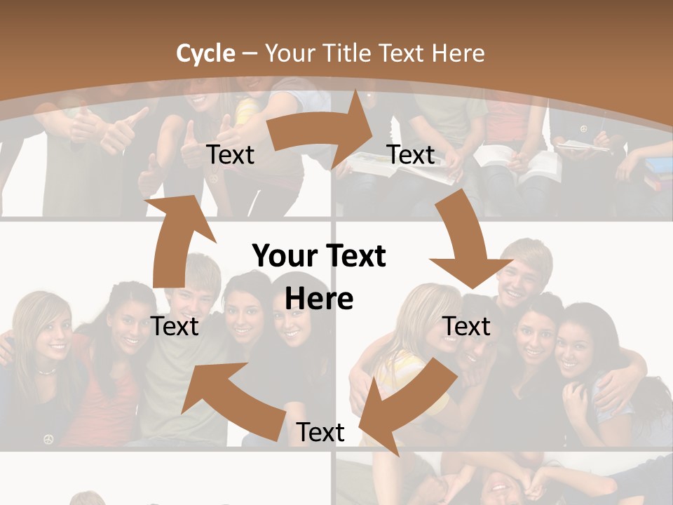 Tooth Sibling Background PowerPoint Template