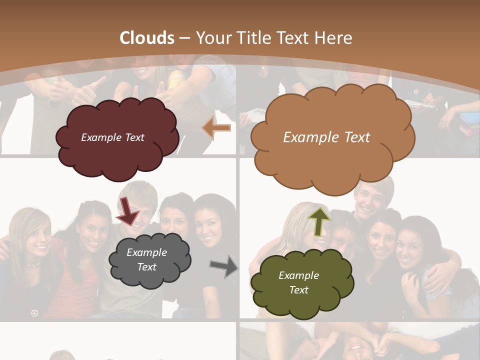 Tooth Sibling Background PowerPoint Template