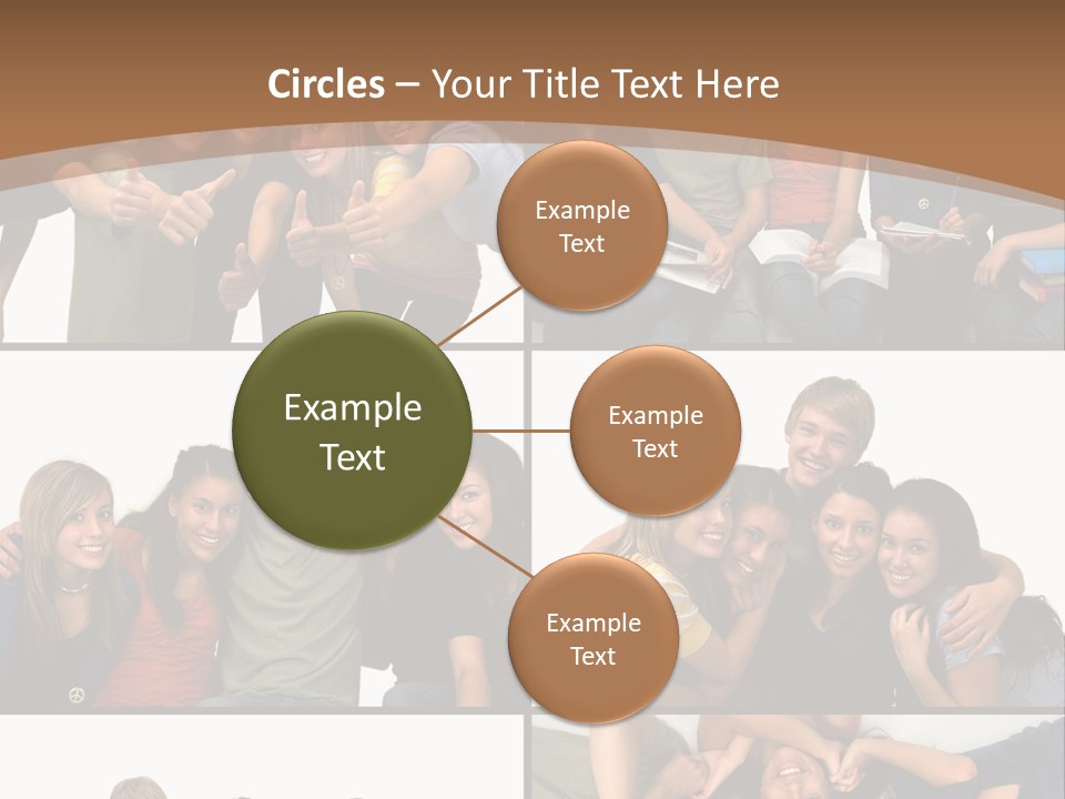 Tooth Sibling Background PowerPoint Template