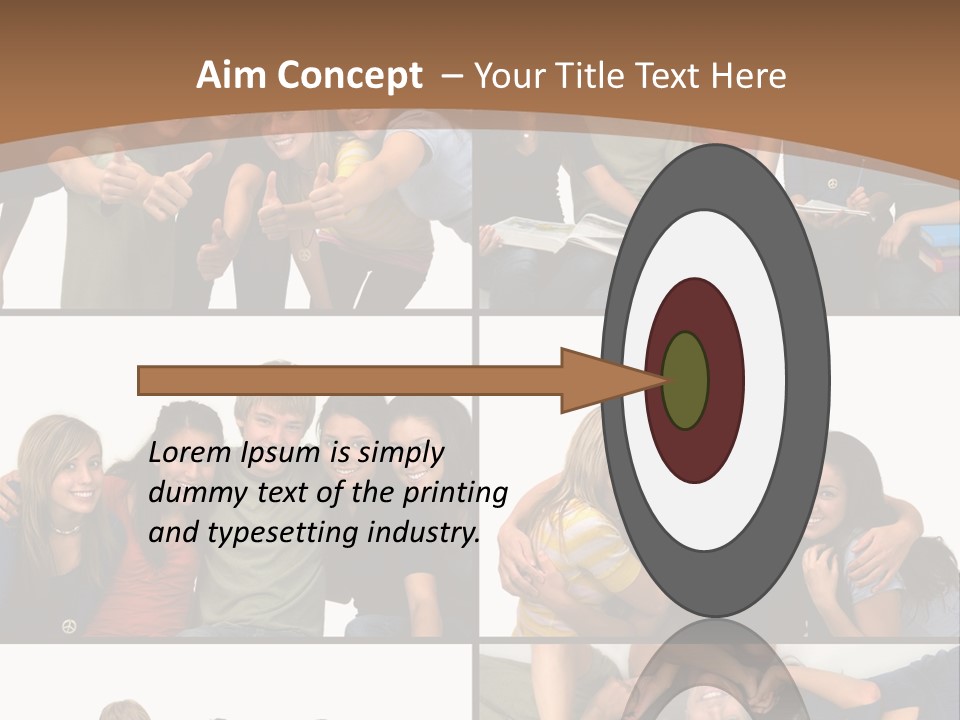 Tooth Sibling Background PowerPoint Template