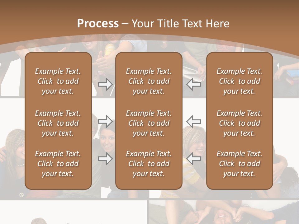 Tooth Sibling Background PowerPoint Template
