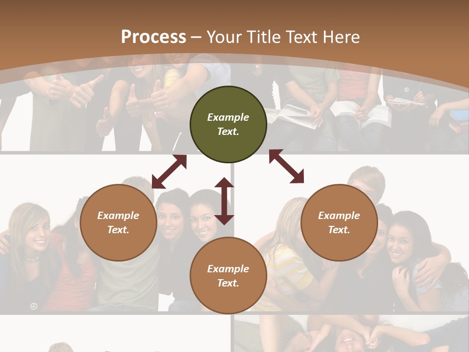 Tooth Sibling Background PowerPoint Template