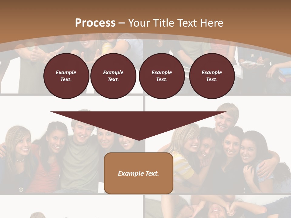 Tooth Sibling Background PowerPoint Template