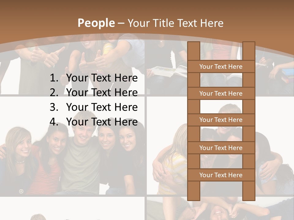 Tooth Sibling Background PowerPoint Template
