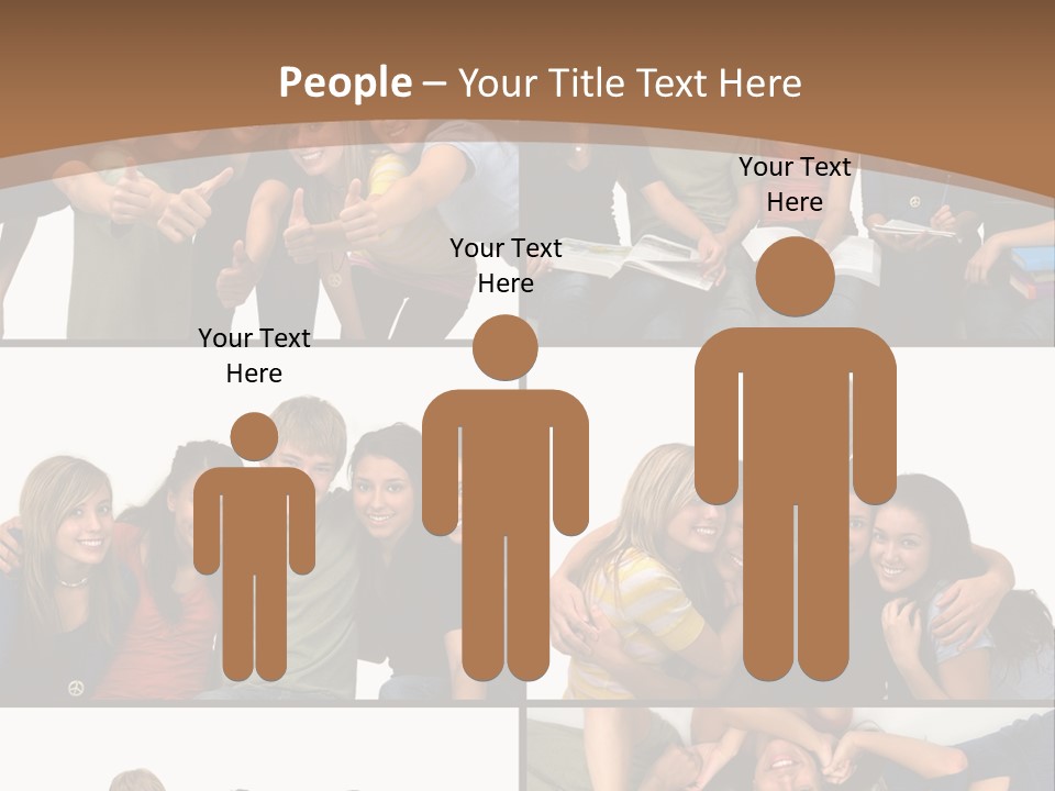 Tooth Sibling Background PowerPoint Template