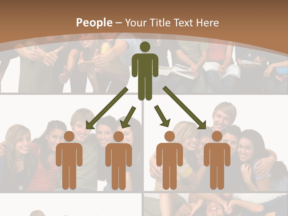 Tooth Sibling Background PowerPoint Template