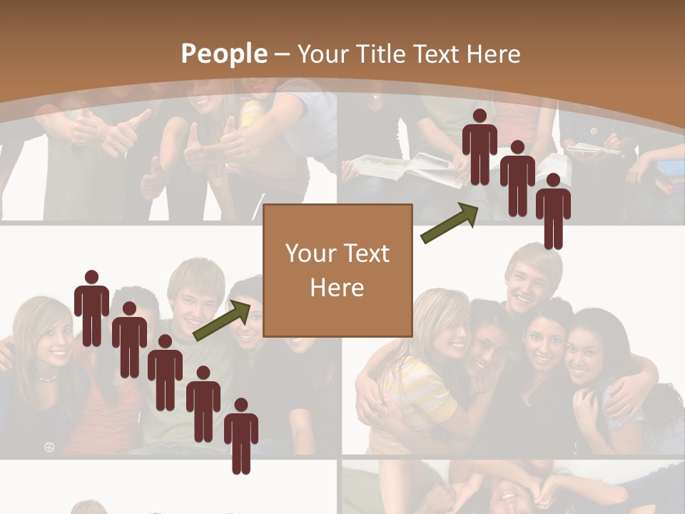 Tooth Sibling Background PowerPoint Template